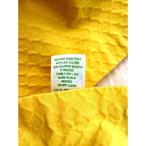 Lilly Pulitzer Sz 2 JACQUELINE SUNGLOW YELLOW Shift Dress EUC - Picture 8 of 9